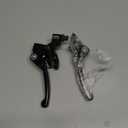 Clutch Brake Lever Set, Aluminum Alloy Folding Brake Lever Fits for 22mm 7/8 inch Handlebar 110cc 125cc 140cc TTR 125cc SSR CRF KLX Xmotos BSE KAYO Pit Dirt Bikes (Black)