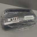 Smiry Memory Foam Toilet Rugs U-Shaped 24x20, Extra Soft Absorbent Non-Slip Contour Bathroom Rugs, Machine Washable Bath Mats for Toilet, Dark Grey