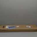 DEZ FURNISHINGS Cordless 2" Signature Faux Wood Blind, 26" W x 60" H, Embossed White