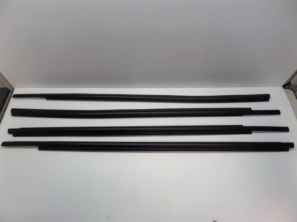 Toyota Tundra Crewmax 2007-2019 4pc Exterior Weatherstrip Belt Molding Set Genuine OE OEM