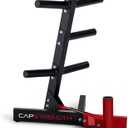 Cap Barbell Olympic Plate Tree Storage Rack