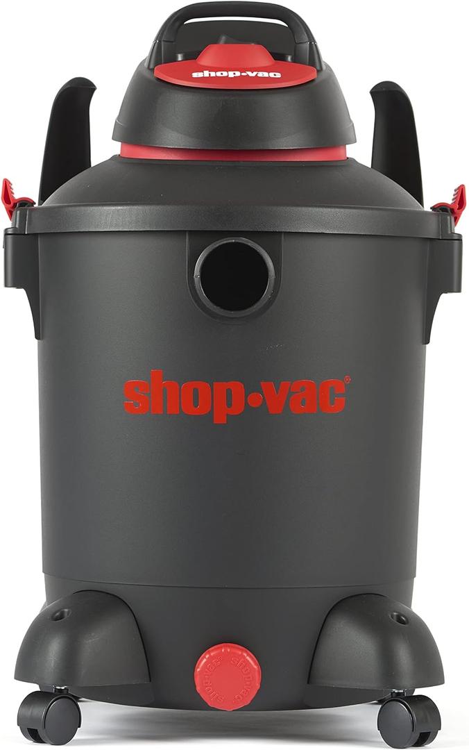 Shop-Vac 5982105 10 Gallon Wet/Dry Utility Vacuum, 5.5 Peak HP, SVX2 Motor Technology, 8 Ft x 1.5 Inch Hose, 12 ft Cord