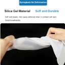 Female External Catheter Condom Catheters A Reusable Portable Women's Comfortable Urine System Equipped with a Silicone Urine Collector with 2 Catheterization Bags (Women Type White)