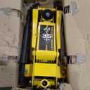 YELLOW JACKET 3.5 Ton Low Profile Floor Jack Quickly Lift Hydraulic Car Jack with Dual Pumps, 7700 lb Capacity (Steel)