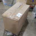 Merax Modern U-Shaped Cloud Couch Set with Oversized Chaise Lounge, Chenille 6-Seat Sectional Sofa Sleeper Bed with Cup Holders for Living Room Dark Gray