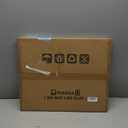 16x20 Frames Set of 2, Rustic Brown Wood Style - Display 16 x 20 Picture without Mat or 11x14 Picture with Mat, Wall Mounting Horizontal and Vertical