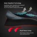 2 x RUNCL Fishing Gloves Winter Warm RAGUEL, Touchscreen Outdoor Fishing Gloves, Neoprene 3 Cut Fingers Cycling Gloves, Convertible Windproof for Men Women Ice Fishing Photography Kayaking (XXLwomen choose a smaller size than normal wear), BlueUpgraded Version)