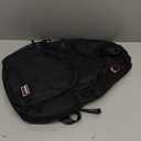 Convertible Sling Bag Crossbody Backpack, 11" Tablet Bags with Headphone Jack Shoulder Bag Casual Pack for Women Men Hiking Travel (Black)