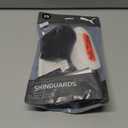 PUMA Mens Ultra Light Ankle Shinguards Soccer Cleats - Black (X-Small, PUMA White-Glowing Red SS25)