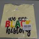 Juneteenth Shirts for Kids  Short-Sleeve T-Shirt for Boys & Girls, Ages 2-8, Celebrate Juneteenth Black History (Yellow)