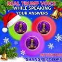 Dontell Fortune Teller Crystal Ball  Christmas GITS for Kids Funny Gag Gift for Adults & Kids, Fortune Telling Toy with Random Answers, Funny White Elephant Gifts for Men