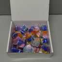 30 Pack Valentines Day Gifts for Kids Classroom, Galaxy Slime Valentines for Kids with Valentine Day Cards for School, Class Valentine's Day Exchange Party Favors