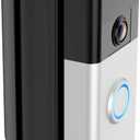 Anti-Theft Video Doorbell Mount，Adjustable 360° Degree Doorbell Angle No-Drill Mount Compatible with Ring Battery Doorbell /Plus/Pro Video Doorbell Upgrade Corner Kit for Houses,Apartments