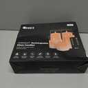 Rechargeable Flameless Candles, Realistic Flickering LED Flame,Real Wax Candle with Remote Control and Timer, Clear Glass Electronic Candles, 1 Set of 5Gray (Gray-Droplet 5Pcs)