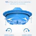 Pool Alarm, Floating Pool Safety Alarms for Inground & Above Ground Pools Loud 110dB Alert, Adjustable Sensitivity, Protection for Kids & Pets (Blue)