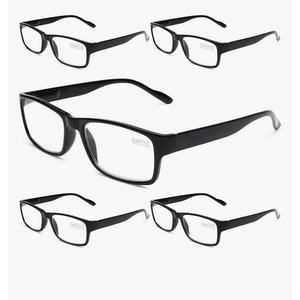 Gaoye Professional Reading Glasses for All Day - Computer Readers with Blue Light Protection - Value Pack