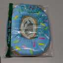 Cat Cone Collar Soft, Cute Cat Donut Collar After Surgery, Adjustable Kitten Recovery Cones to Stop Licking, Lightweight Neck Elizabethan Collars for Cats Kittens (Blue, Medium)