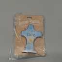 Cathedral Art Abbey & CA Gift One Day at a Time Standing Bedtime Prayer Cross, Blue, One Size (SQP140)
