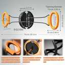 Arm Trainer for Men & Women,Portable Forearm Strength Trainer for Home Gym,Twister Chest and Arm Trainer for Upper Body Workout,Fun Fitness Equipment for Arms,Chest & Back