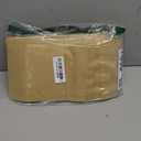 Food Bags 100 Pack Granola Trail Mix Bags Sealed Bag with Window Resealable Stand Up Pouches Wax Melt Candy Bar Tea Packaging Beef Jerky Chip Bag Bolsas para Carne Seca (5.5x7.9in, Yellow)