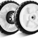 Replacement 115-4695 Wheels Compatible with Toro Lawn Mower - 8" Back Drive Wheel Plastic Gear Assebmly Compatible with Toro 20332 20333 20334 22" Recycler Lawn Mower, 2 Pack