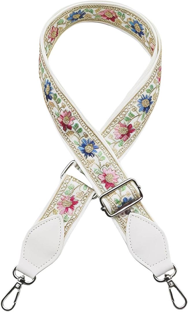 Versatile Purse Straps Replacement Crossbody|Shoulder Strap for Handbags, Unique Designs to Refresh Bags|Adjustable for Daily Commute,Parties