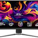 msi MPG 491CQP QD-OLED, 49 Curved OLED Gaming Monitor, 5120 x 1440 (DQHD), 0.03ms Response time, 144Hz, True Black HDR 400, HDMI, DP Port, USB Type C, Tilt, Height