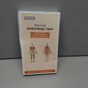 IEADEN Precut Kinesiology Tape for Shoulder, 10 Pcs - Shoulder Support & Stability, Shoulder Pain Relief Athletic Tape - Waterproof & Elastic, Breathable Hypoallergenic Latex-Free Tape, Blue