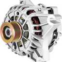 SCITOO GT Alternator Fits For 1999 2000 2001 2002 2003 2004 for Ford Mustang 4.6L - 12V 105Amp CW 6-Groove Pulley, Replaces OEM 8252 AFD0059 XR3U-10300-AA XR3U-10300-AB XR3U-10300-AC