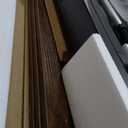 Huuger L Shaped Standing Desk with Power Outlets, 63 x 55 Inch Height Adjustable Computer Desk for Bedroom, Corner Stand up Desk for Home and Office, Work and Study, Rustic Brown