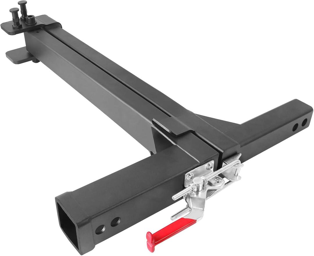 Swing Away Hitch Adapter for 2" Receiver, 180° Hitch Swing Arm