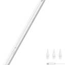 Metapen Pencil A11 for iPad 6th-11th, Quick Button & Bluetooth, 2X Fast Charge Stylus Pen for 2018-2025 Apple iPad a16/11/10/9/8/7/6th Gen, Pro 12.9/11/13-inch M4, Air3/4/5/M2/M3, Mini 5/6th