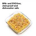OXO Good Grips Freezer-to-Oven Safe 2 Qt Glass Baking Dish with Lid, 8 x 8