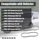 VS50607R Engine Valve Cover Gasket Set for Honda Accord Odyssey Pilot Ridgeline 2003 2004 2005 2006 2007 2008, for Acura MDX RL TL Saturn Vue 3.0L 3.2L 3.5L 2003-2010, Replace 036-1708 12341RCAA01