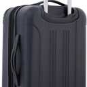 Travelers Club Chicago Hardside Expandable Spinner Luggage, Black, 22" Carry-On
