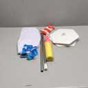 AooeDomi Metal Balloon Column Stand Set of 2, Reusable Telescopic Design, Height Adjustable from 1.57 to 7 Ft, Balloon Stander for Party Decorations