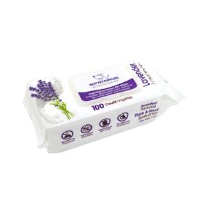 Best Pet Supplies Pet Wipes for Dogs - Dog Wipes Cleaning Deodorizing, for Coats, Ears, Paws - Calming Lavender, Aloe Vera, 200 Count