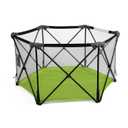 Summer Infant Pop n Play Portable Playard, Green - Lightweight Play Pen for Indoor and Outdoor Use - Portable Playard with Fast, Easy and Compact Fold
