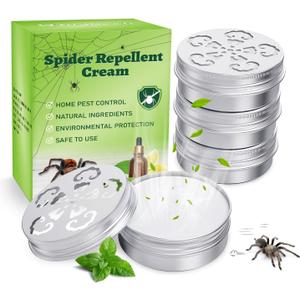 Pack of 2 Spider Repellent Indoor for Car Engines, Peppermint Oil, Naturally Spider Killer and No-Toxic Stay Away Spider Traps Indoor, Rat, Roach, Mosquito, Bugs & Other Pest Stay Away Spider Spray