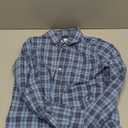 The Children's Place Boys Long Sleeve Button Down Shirts (X-Large, Pearl Blue Plaid)