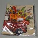 Texupday Patriotic American Red Truck Daisy Floral Memorial Day Mailbox Cover with Magnetic Strip July 4th Mailbox Wraps Post Letter Box Cover Standard Size 21" X 18" for Garden Outdoor Yard Decor