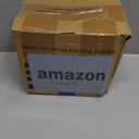 iDavosic.ly 6 Tier Rotating Earring Holder Organizer with Wooden Tray, Large Dangle Display Stands Tree with 342 Plastic Grooves, Adjustable Hoop Storage Rack, Space Saving Tower, Black & Brown