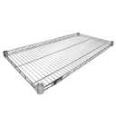 Nexel Additional Wire Shelf for Wire Shelving Units, 600-800 lb Capacity, 18"W x 36"L, Chrome Finish