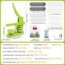 Button Maker Machine 58mm (2.25 in) Installation-Free, DIY Button Pin Maker Machine, Badge Punch Press with Free 100pcs Badge Supplies & Pictures & Circle Cutter & Magic Book