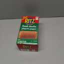 RITZ Fresh Stacks Jalapeno Pepper Crackers, Travel Snacks, 11.8 oz (8 Multi Snack Packs)