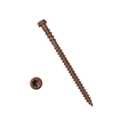 Coated Composite Deck Screws #10 x 2-3/4, Self Tapping Wood Screws and Deck Screws with Torx T20 Star Drive, Type 17 Point, Flat Head, 1 Free Bit Included (Brown, 75), by YYL FASTENER