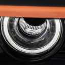 Xenon Model Headlights Assembly for Dodge Challenger 2015 2016 2017 2018 2019 2020 2021 HID Headlamps Pair with Black Housing Replacement Passenger Right Side RH