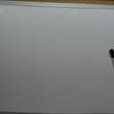 Amazon Basics Magnetic Dry Erase Whiteboard, 36"W x 24"H, Aluminum Frame, Silver/White, Easy to Install and Clean