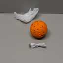 Dog Balls: Interactive Dog Ball, Self-Moving Dog Toy with Auto-Rolling & Bouncing, E-TPU Material, IP54 Waterproof, Motion-Activated (Orange, Large)