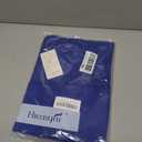 HieasyFit Women's Cotton Turtleneck Top Basic Layering Thermal Underwear(Blue XXL)